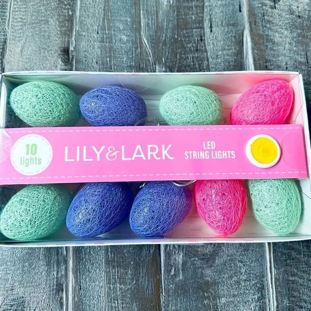 Easter Egg LED Spring String Lights